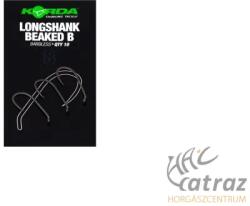 Korda Longshank Beaked Barbless Méret: 8 - Korda Szakállnélküli Pontyozó Horog (KLSBB8)