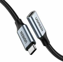 UGREEN US372 Hosszabbító USB-C 3.1 Gen2 kábel, 4K, 100W, 1m (fekete) (30205B) - wincity