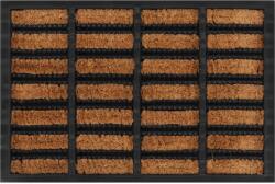  Covoraș de ușă dreptunghiular, 40x60 cm, cauciuc/nucă cocos (155663) Pres