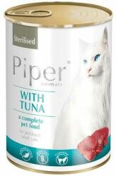 Piper Cat Sterilised macskakonzerv tonhallal 12×400 g