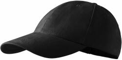 MALFINI 6P siltes sapka - Fekete | unisex (3050100)
