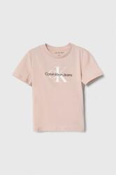 Calvin Klein gyerek póló rózsaszín - rózsaszín 80