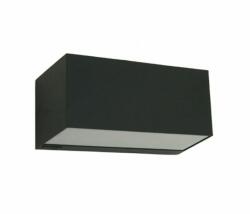 Norlys Asker fekete LED kültéri fali lámpa (NO-1720B) LED 1 izzós IP65 (NO-1720B)