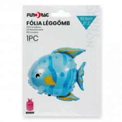  Fólia lufi kék hal 60, 5cm 637918