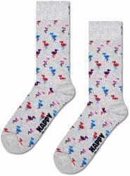 Happy Socks zokni Flamingo Sock szürke - szürke 41/46