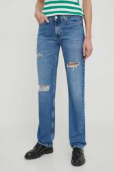 Calvin Klein Jeans farmer női, magas derekú - kék 25/32 - answear - 44 990 Ft