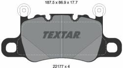 TEXTAR set placute frana, frana disc TEXTAR Q+ 2217701 (2217701)