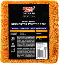 MOJE AUTO Prosop uscare MOJE AUTO Detailer King Dryer Twisted Towel, 40x40cm 1200GSM (19-667)