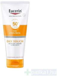 Eucerin Sun Oil Control dry touch napozó krém gél testre FF50+ 200 ml