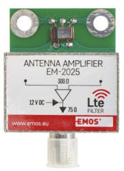 EMOS Antenna előerősítő 25dB VHF/UHF (J5802)