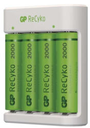 EMOS GP Akkumulátor töltő Eco E411+2xAA ReCyko 2000mAh (B51414)