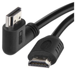 EMOS HDMI kábel 2.0 A-A dugó 90°, 3m (S10310)