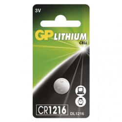 GP Batteries Lítium gombelem CR1216 1db/bliszter (B15651)