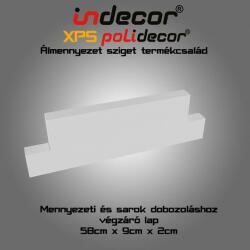 Indecor Mennyezeti dobozoláshoz végzáró lap 58cm (MSD-2-58-VL)