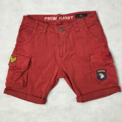 Alpha Industries CREW SHORT PATCH - rbf red
