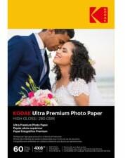 Kodak Ultra Premium RC Gloss fotópapír 280g, 10x15, 60db (KO-9891626)