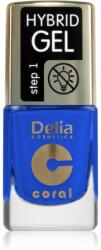 Delia Cosmetics Coral Hybrid Gel gel de unghii fara utilizarea UV sau lampa LED culoare 126 11 ml