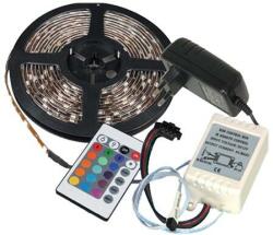 IBIZA LIGHT & SOUND Kit Ibiza Light Banda LED RGB IP44 Controler Telecomanda (LLS500RGB-PAC)