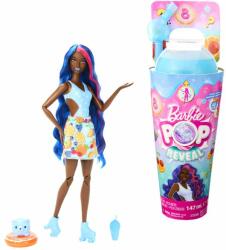 Mattel Barbie: Slime Reveal meglepetés baba - Kék hajú baba gyümölcsös szoknyában (HNW42) - jateknet
