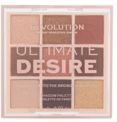 Revolution Beauty Ultimate Desire szemhéjfesték paletta 8.1 g árnyék Into The Bronze