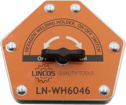 Lincos Hatszögletű hegesztő tartó ki-be kapcsolóval, 40kg (LN-WH6046)