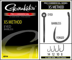 Gamakatsu Coars Pro-C XS Method A1 PTFE BL Füles Szakáll Nélküli Horog #14 (185247-1400)