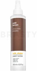 Milk Shake Cold Brown Conditioning Direct Colour tonizáló kondicionáló hajszín élénkítésére 200 ml