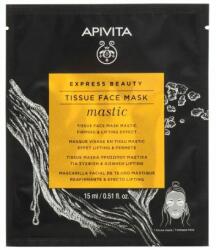 Apivita Ingrijire Ten Tissue Face Mask Mastic Firming And Lifting Effect Masca Fata 15 ml
