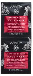 Apivita Ingrijire Ten Face Mask For Radiance And Revitalization With Pomegranate Masca Fata 16 ml