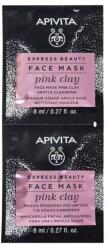 APIVITA Ingrijire Ten Express Beauty Gentle Cleansing Face Mask With Pink Clay Masca Fata 16 ml