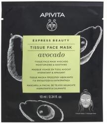 Apivita Ingrijire Ten Moisturizing And Soothing Tissue Face Mask With Avocado Masca Fata 10 ml Masca de fata