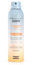 ISDIN Solare Fotoprotector Transparent Spray Wet Skin Spf 50 Protectie Solara 250 ml