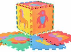M-Toys Szivacs puzzle 29x29cm 10db - Állatok (102156_)