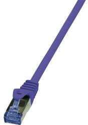 LogiLink Patch Cable Cat. 6A S/FTP violet 1, 00m, PrimeLine (CQ303VS)