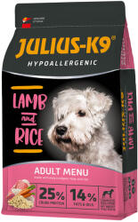 Julius-K9 2x12kg Hypoallergenic, JULIUS-K9, lamb & rice, száraz kutyatáp