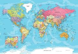 EUROGRAPHICS 8551-5863 - Map of the World - 550 db-os puzzle (8551-5863)