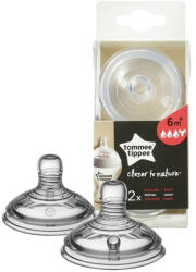 Tommee Tippee Set 2 Tetine Tommee Tippee Closer to Nature, hrana densa