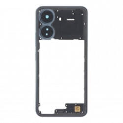 Xiaomi Redmi 13C középső keret és kamera körüli keret, kék, navy blue (gyári)