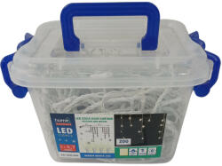 Somogyi Elektronic KAF 200L/WW LED-es jégcsap fényfüggöny 200db melegfehér LED 5+4, 7m (936549)