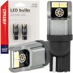  AMiO W5W 4SMD T10 CANBUS 3020 LED-es helyzetjelző