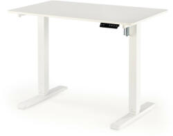 Halmar B53 íróasztal állítható magassággal, fehér - smartbutor