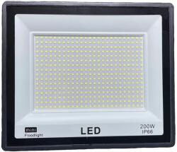 200W Mini 400 SMD LED reflektor fényvető hideg fehér SLIM Szabadtéri spotlámpa IP67