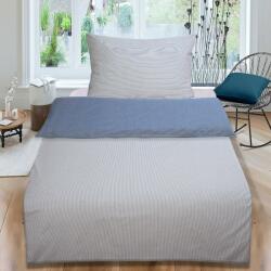  Lenjerie de pat din bumbac MODERNA alb-albastru Dimensiune lenjerie de pat: 70 x 90 cm | 140 x 200 cm Lenjerie de pat