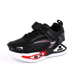 Zibra Sneakers confortabil, pentru copii, cu talpa usoara N225-BLACK (N225-BLACK)