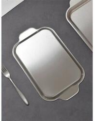 TOO KT-307 Fémtálca fogóval 36.5 x 21.8 x 1 cm (KT-307) - macropolis