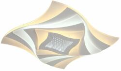 V-TAC 75W dekoratív szögletes hullám mennyezeti lámpa, fényerőszabályozható, CCT - SKU 23397 (23397)