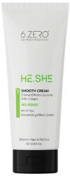  6. ZERO He. She Smooth Cream -; hajkisimító krém 200 ml