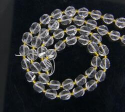  Cristal de Stanca Alb Spiral Fatetat 10x10 mm - Margele Pietre Semipretioase