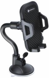Forcell Carbon Bracket Flexi autós telefontartó szélvédőre (fekete)