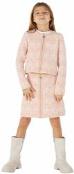 GUESS gyerek szoknya rózsaszín, mini, harang alakú - rózsaszín 167 - answear - 14 985 Ft
